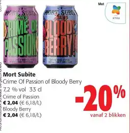 Colruyt Crime of Passion aanbieding