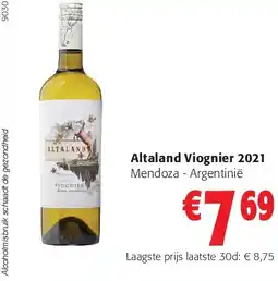 Colruyt Altaland Viognier 2021 aanbieding