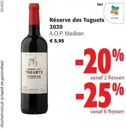 Colruyt Réserve des Tuguets 2020 aanbieding