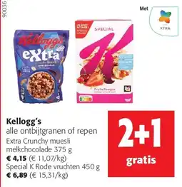Colruyt Kellogg’s melkchocolade 375 g aanbieding