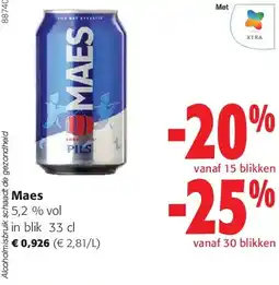 Colruyt Maes aanbieding