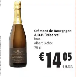 Colruyt Crémant de Bourgogne A.O.P. ‘Réserve’ aanbieding