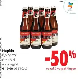 Colruyt Hapkin 8,5 % vol 6 x 33 cl aanbieding