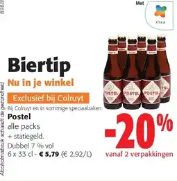 Colruyt Postel aanbieding
