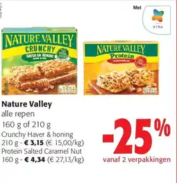 Colruyt Crunchy Haver & honing 210 g aanbieding