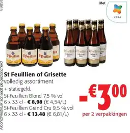 Colruyt St Feuillien of Grisette aanbieding
