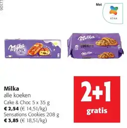 Colruyt Cake & Choc 5 x 35 g aanbieding