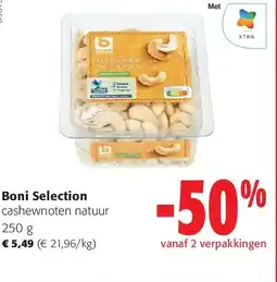 Colruyt Boni Selection cashewnoten natuur 250 aanbieding