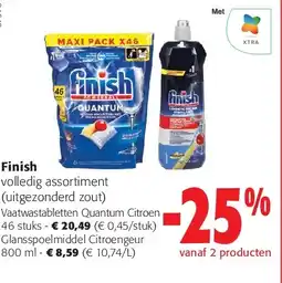 Colruyt Vaatwastabletten Quantum Citroen 46 stuks aanbieding