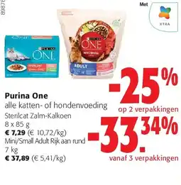 Colruyt Sterilcat Zalm-Kalkoen 8 x 85 g aanbieding