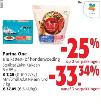 Colruyt Sterilcat Zalm-Kalkoen 8 x 85 g aanbieding