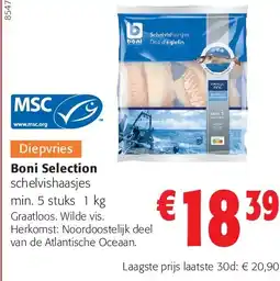Colruyt Boni Selection schelvishaa aanbieding