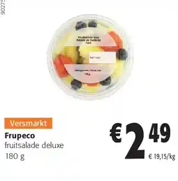 Colruyt Frupeco fruitsalade deluxe 180 g aanbieding
