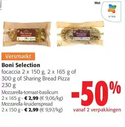 Colruyt Mozzarella-tomaat-basilicum 2 x 165 g aanbieding