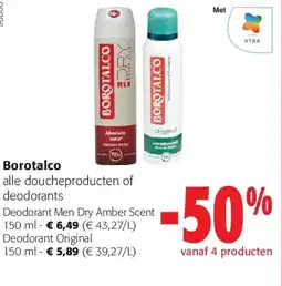 Colruyt Deodorant Men Dry Amber Scent 150 ml aanbieding
