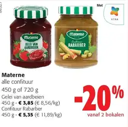 Colruyt Gelei van aardbeien aanbieding