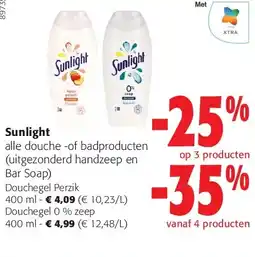 Colruyt Douchegel Perzik 400 ml aanbieding