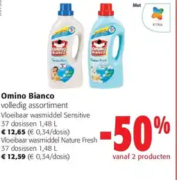 Colruyt Omino Bianco volledig assortiment aanbieding