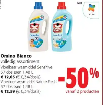 Colruyt Omino Bianco volledig assortiment aanbieding