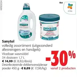 Colruyt Vloeibaar wasmiddel aanbieding