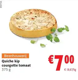 Colruyt Quiche kip courgette tomaat aanbieding