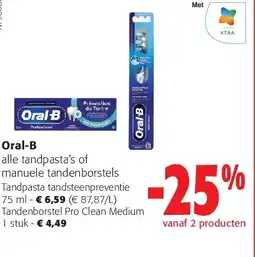 Colruyt Tandpasta tandsteenpreventie 75 ml aanbieding