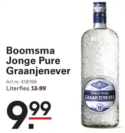 Sligro Boomsma Jonge Pure Graanjenever aanbieding