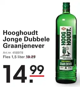 Sligro Hooghoudt Jonge Dubbele Graanjenever aanbieding