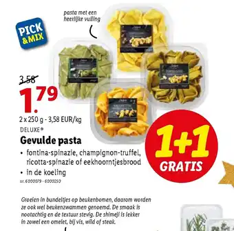 Lidl Gevulde pasta 2 x 250g aanbieding