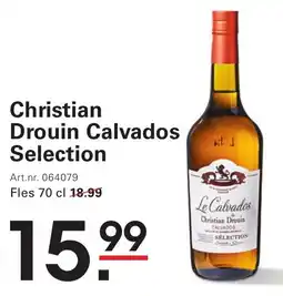Sligro Christian Drouin Calvados Selection aanbieding