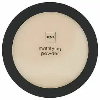 HEMA Mattifying Face Powder 18 Soft Sand (creme)