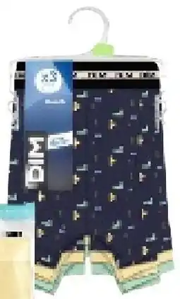 Colruyt Dim Boxers Cotton Stretch Blauw-geel-groen aanbieding