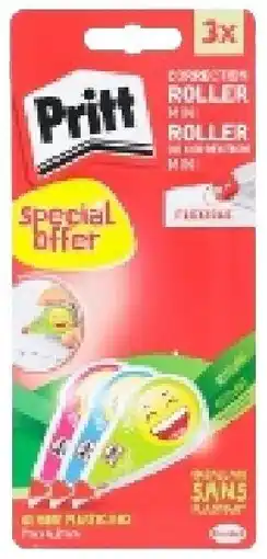 Colruyt Pritt Correction minirollers Emoji aanbieding