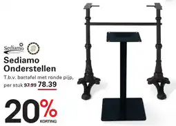 Sligro Sediamo Onderstellen aanbieding