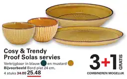 Sligro Cosy & Trendy Proof Solas servies aanbieding