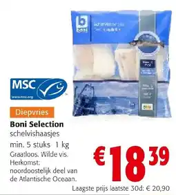 Colruyt Boni Selection schelvishaasjes aanbieding