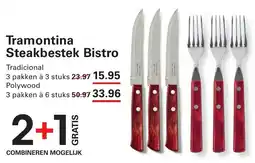 Sligro Tramontina Steakbestek Bistro aanbieding