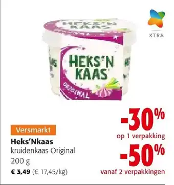 Colruyt Heks'Nkaas kruidenkaas Original aanbieding