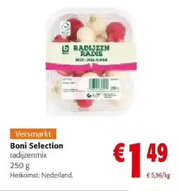 Colruyt Boni Selection radijzenmix aanbieding