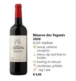 Colruyt Réserve des Tuguets 2020 aanbieding
