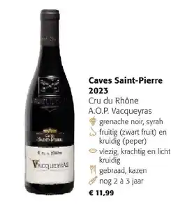 Colruyt Caves Saint-Pierre 2023 aanbieding