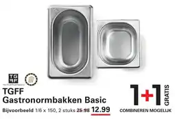 Sligro TGFF Gastronormbakken Basic aanbieding
