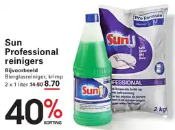 Sligro Sun Professional Reinigers aanbieding