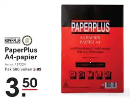 Sligro PaperPlus A4 Papier aanbieding