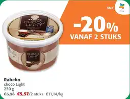 Comarkt Rabeko choco Light aanbieding