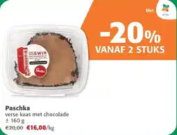 Comarkt Paschka verse kaas met chocolade aanbieding