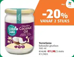 Comarkt TerraSana Kokosolie Geurloos aanbieding