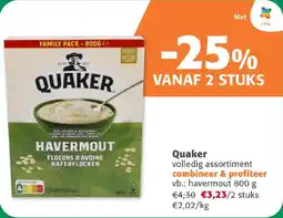 Comarkt Quaker aanbieding