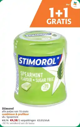 Comarkt Stimorol aanbieding