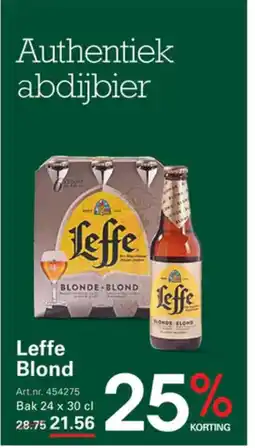 Sligro Leffe aanbieding